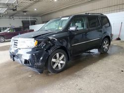 Salvage cars for sale at Candia, NH auction: 2013 Honda Pilot Touring