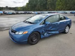 Honda salvage cars for sale: 2007 Honda Civic LX