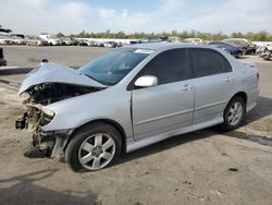 Salvage cars for sale at Fresno, CA auction: 2006 Toyota Corolla CE