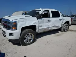 Salvage cars for sale at Haslet, TX auction: 2019 Chevrolet Silverado K2500 High Country