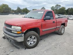 Chevrolet salvage cars for sale: 2002 Chevrolet Silverado K1500