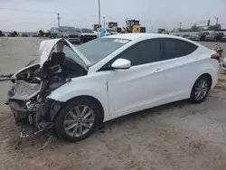 Salvage cars for sale at Oklahoma City, OK auction: 2015 Hyundai Elantra SE