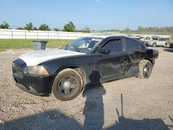 Salvage cars for sale at Houston, TX auction: 2014 Dodge Charger Police