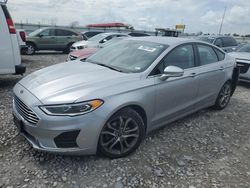 Salvage cars for sale at Cahokia Heights, IL auction: 2020 Ford Fusion SEL