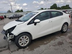 Salvage cars for sale at Littleton, CO auction: 2013 KIA Rio LX