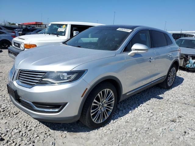 2016 Lincoln MKX Reserve