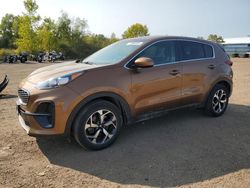 Salvage cars for sale at Columbia Station, OH auction: 2021 KIA Sportage LX