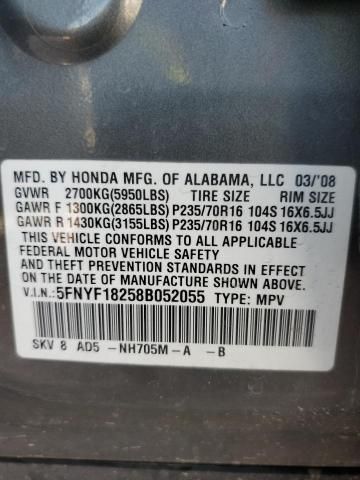 2008 Honda Pilot VP