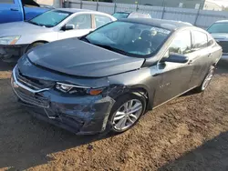 Chevrolet salvage cars for sale: 2018 Chevrolet Malibu LT