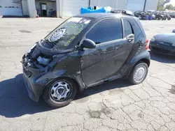 Salvage cars for sale at Woodburn, OR auction: 2013 Smart Fortwo Pure