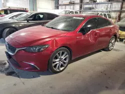 Salvage cars for sale at Eldridge, IA auction: 2016 Mazda 6 Touring