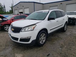 Salvage cars for sale at Savannah, GA auction: 2017 Chevrolet Traverse LS