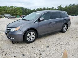 Salvage cars for sale at Houston, TX auction: 2016 Honda Odyssey EX