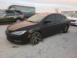 Chrysler salvage cars for sale: 2015 Chrysler 200 S