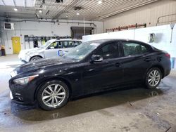 Salvage cars for sale at Candia, NH auction: 2015 Infiniti Q50 Base