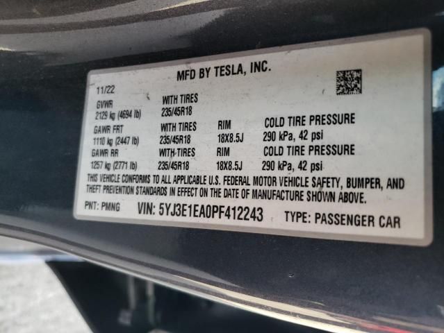 2023 Tesla Model 3