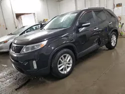 Salvage cars for sale at Madisonville, TN auction: 2015 KIA Sorento LX