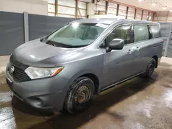 Salvage cars for sale at Columbia Station, OH auction: 2015 Nissan Quest S