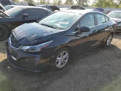 Chevrolet salvage cars for sale: 2016 Chevrolet Cruze LT