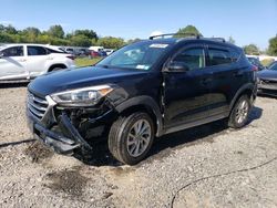 Salvage cars for sale at Hillsborough, NJ auction: 2017 Hyundai Tucson Limited