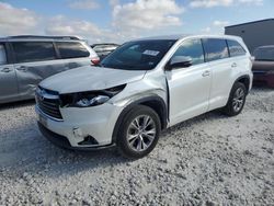 Salvage cars for sale at Taylor, TX auction: 2015 Toyota Highlander LE