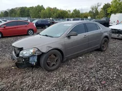 Chevrolet salvage cars for sale: 2010 Chevrolet Malibu LS