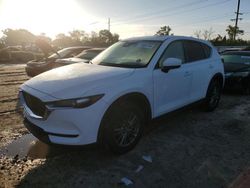 Salvage cars for sale at Riverview, FL auction: 2019 Mazda CX-5 Touring