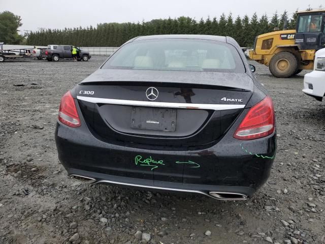 2018 Mercedes-Benz C 300 4matic