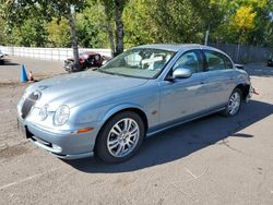 Salvage cars for sale at Portland, OR auction: 2003 Jaguar S-Type