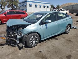 Salvage cars for sale at Albuquerque, NM auction: 2019 Toyota Prius