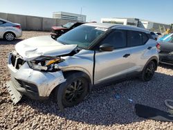 Nissan salvage cars for sale: 2020 Nissan Kicks S