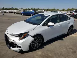 Toyota salvage cars for sale: 2022 Toyota Corolla SE