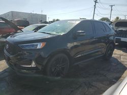 Salvage cars for sale at Chicago Heights, IL auction: 2020 Ford Edge ST