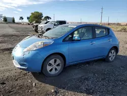 Nissan salvage cars for sale: 2013 Nissan Leaf S