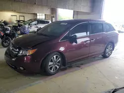 Salvage cars for sale at Indianapolis, IN auction: 2016 Honda Odyssey Touring