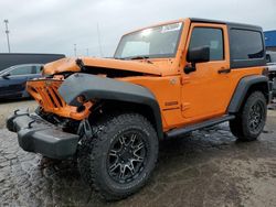 Jeep salvage cars for sale: 2012 Jeep Wrangler Sport