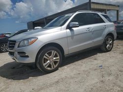 Salvage cars for sale at West Palm Beach, FL auction: 2015 Mercedes-Benz ML 350 4matic