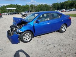 Salvage cars for sale at Charles City, VA auction: 2013 Nissan Versa S