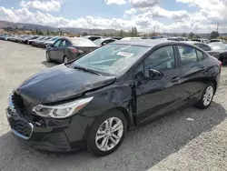 2019 Chevrolet Cruze LS en venta en Mentone, CA