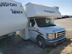 Salvage trucks for sale at Farr West, UT auction: 2015 Winnebago 2015 Ford Econoline E350 Super Duty Cutaway Van