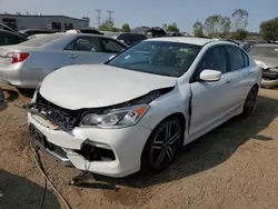 Honda Vehiculos salvage en venta: 2017 Honda Accord Sport