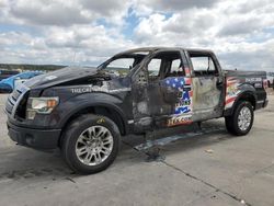 Salvage cars for sale at Grand Prairie, TX auction: 2010 Ford F150 Supercrew