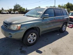 Toyota salvage cars for sale: 2007 Toyota Highlander