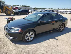 Salvage cars for sale at Harleyville, SC auction: 2012 Volkswagen Passat SE