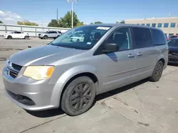 Salvage cars for sale at Littleton, CO auction: 2014 Dodge Grand Caravan SE