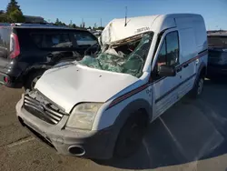 Salvage trucks for sale at Vallejo, CA auction: 2013 Ford Transit Connect XL