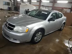 Salvage cars for sale at Pekin, IL auction: 2010 Dodge Avenger SXT