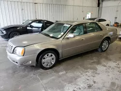 Salvage cars for sale at Franklin, WI auction: 2001 Cadillac Deville DTS