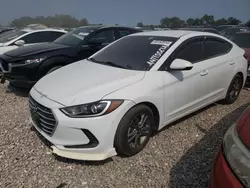 Salvage cars for sale at Pekin, IL auction: 2018 Hyundai Elantra SEL