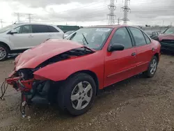 Salvage cars for sale at Elgin, IL auction: 2004 Chevrolet Cavalier LS